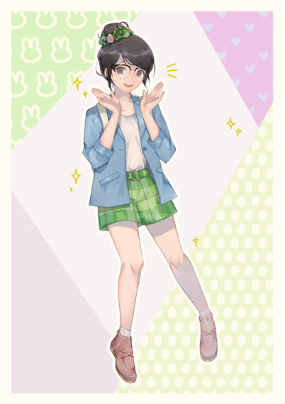 full colored full body